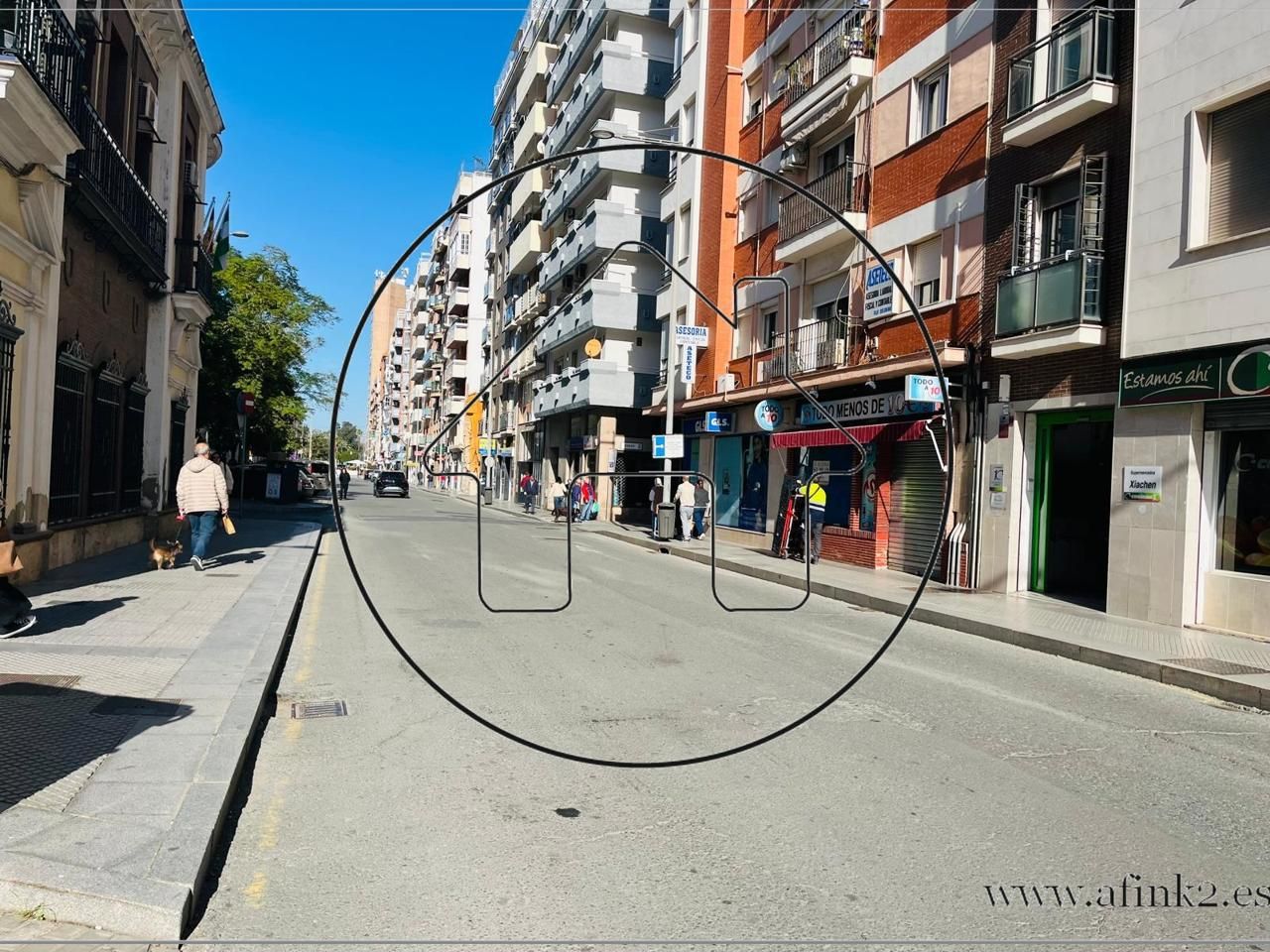 Vista exterior de Piso en venta en  Huelva Capital