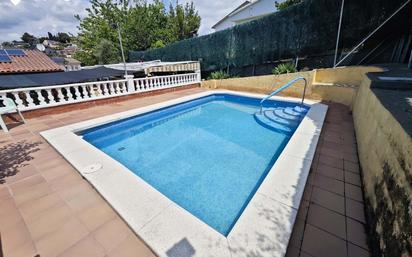 Swimming pool of House or chalet for sale in Lliçà d'Amunt  with Heating, Terrace and Storage room