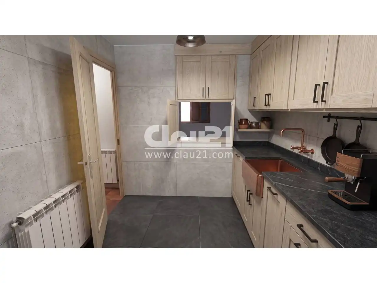 Cocina de Casa o chalet en venta en Gironella con Jardín privado