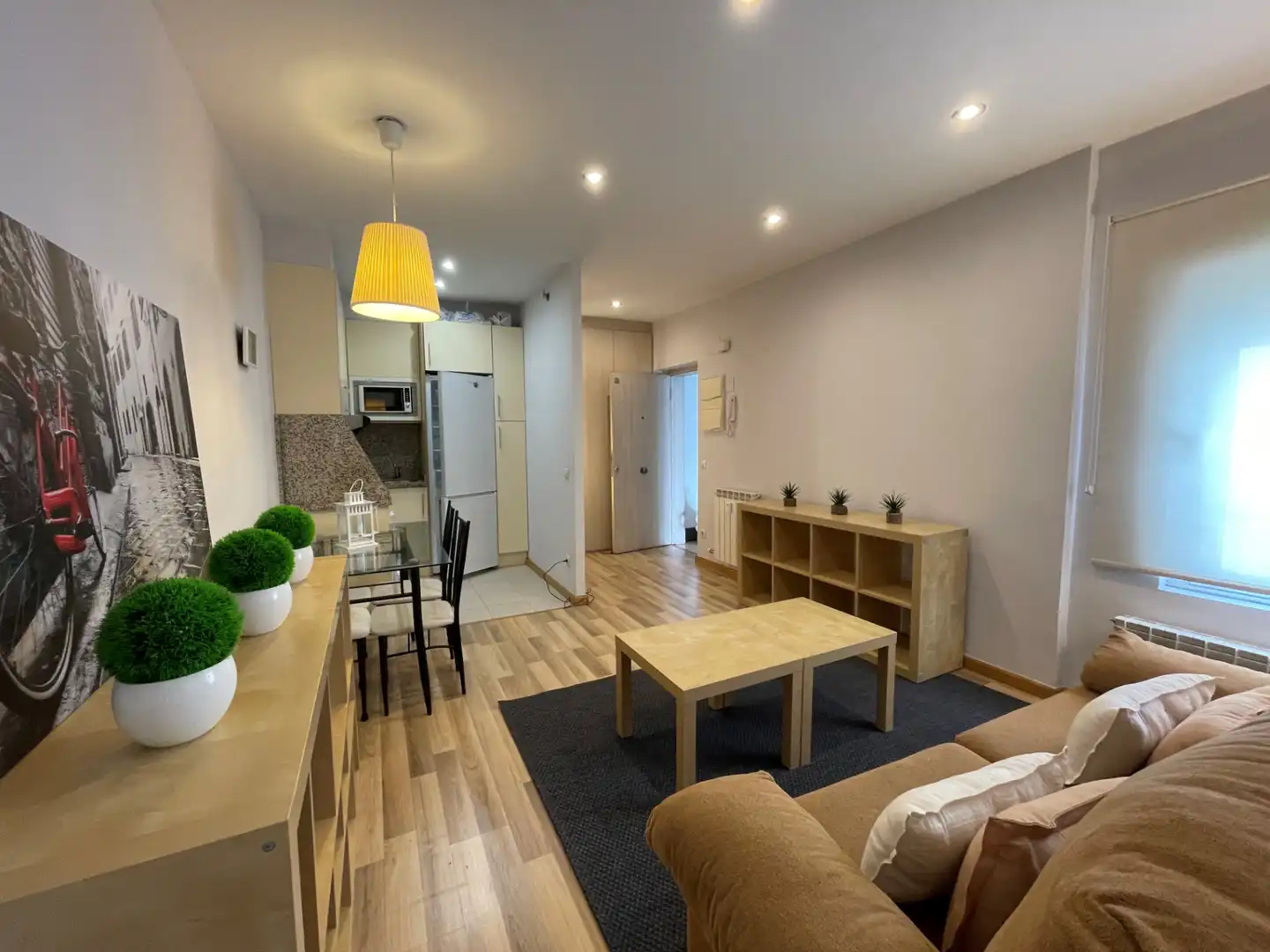 Wohnzimmer von Wohnungen zur Miete in León Capital  mit Heizung, Möbliert und Ofen