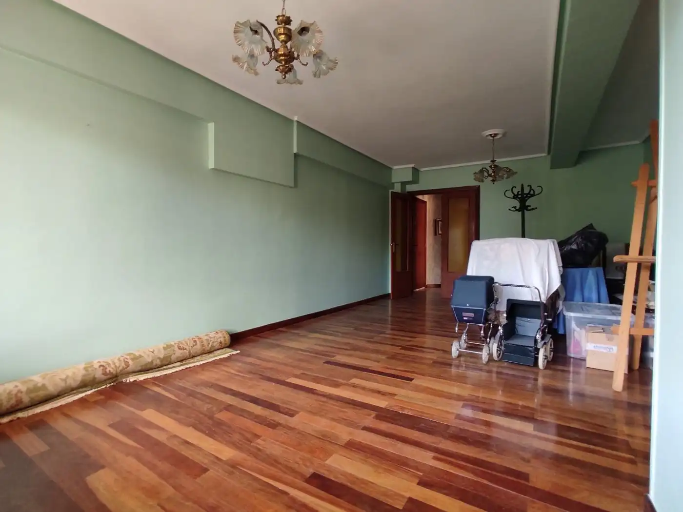 Sala de estar de Piso en venta en Artziniega con Calefacción, Jardín privado y Trastero