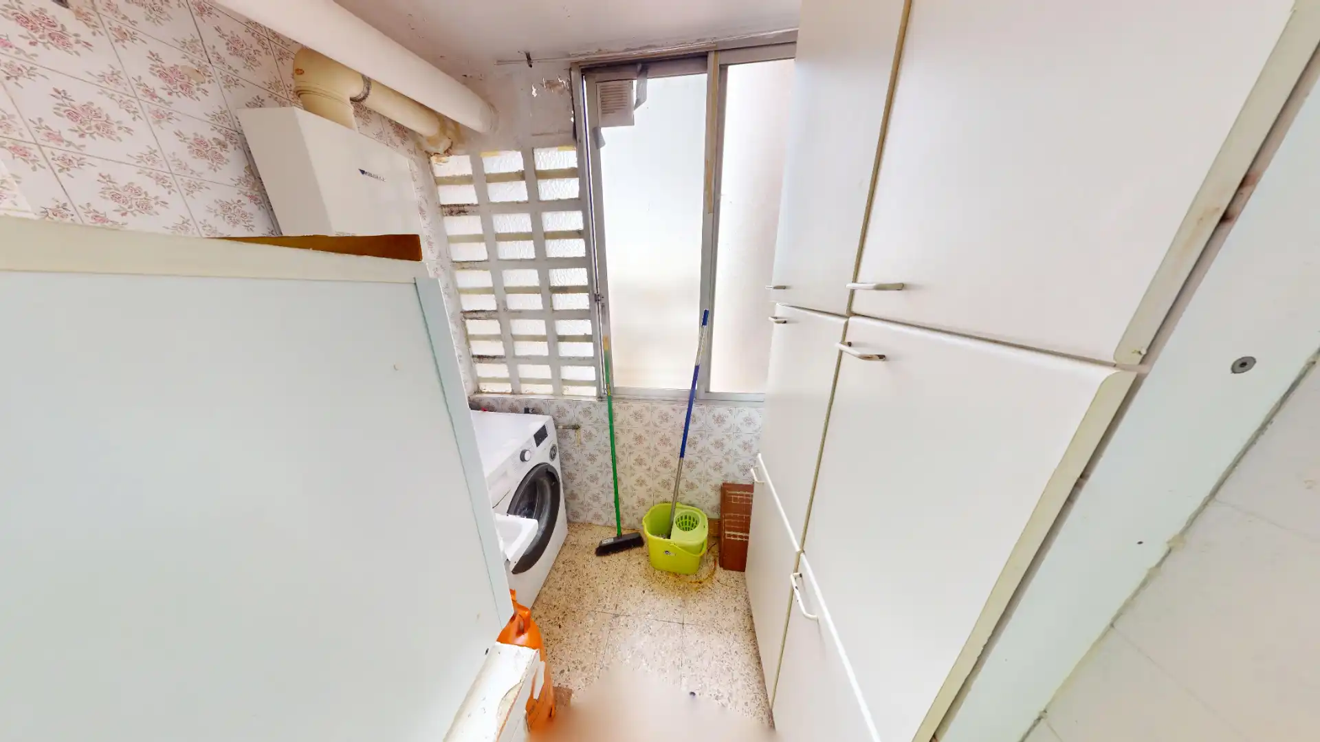 Küche von Wohnung zum Verkauf in Alicante / Alacant mit Parkett, Terrasse und Möbliert
