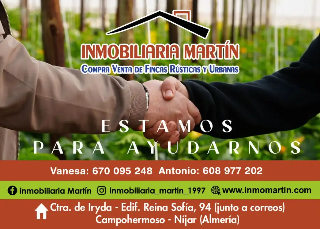 Vista exterior de Residencial en venda en Níjar