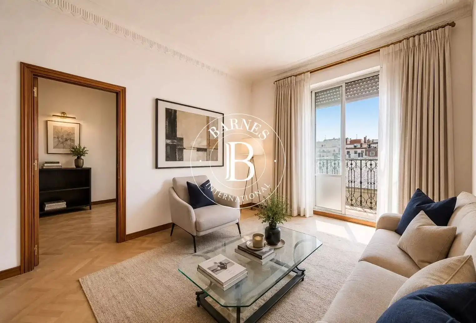 Sala de estar de Piso en venta en Madrid con Calefacción y Balcón