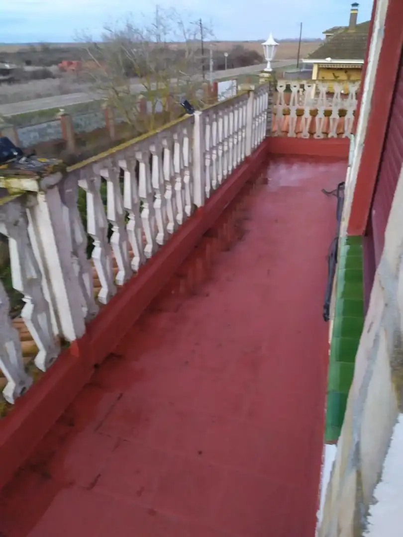Terraza de Casa o chalet en venta en Pozuelo del Páramo con Calefacción, Terraza y Amueblado