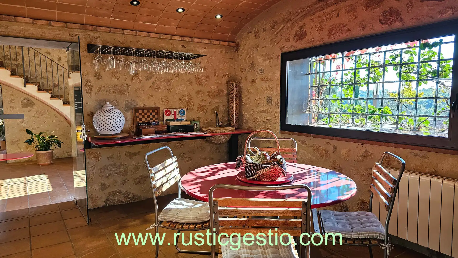 Dining room of Country homes for sale in Terrades  with Air Conditioner, Heating and Private garden