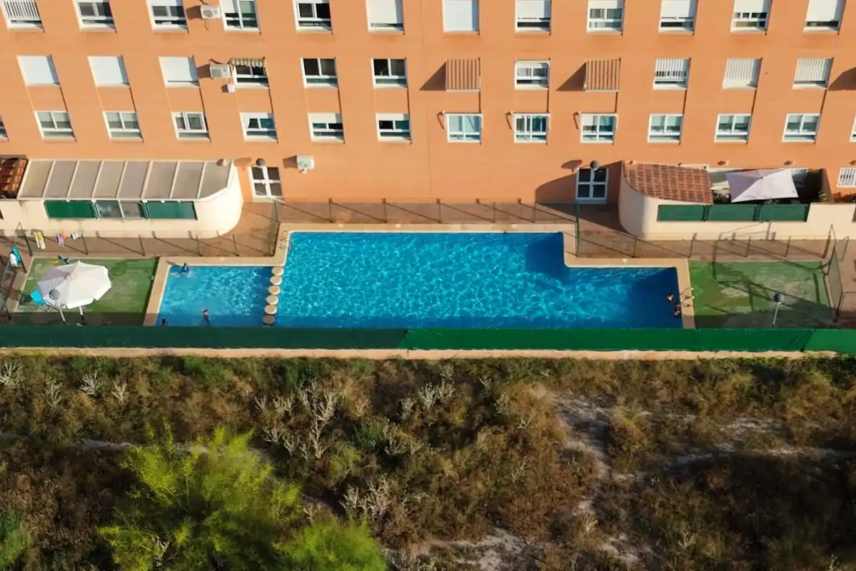 Swimming pool of Flat for sale in San Vicente del Raspeig / Sant Vicent del Raspeig  with Air Conditioner, Heating and Private garden