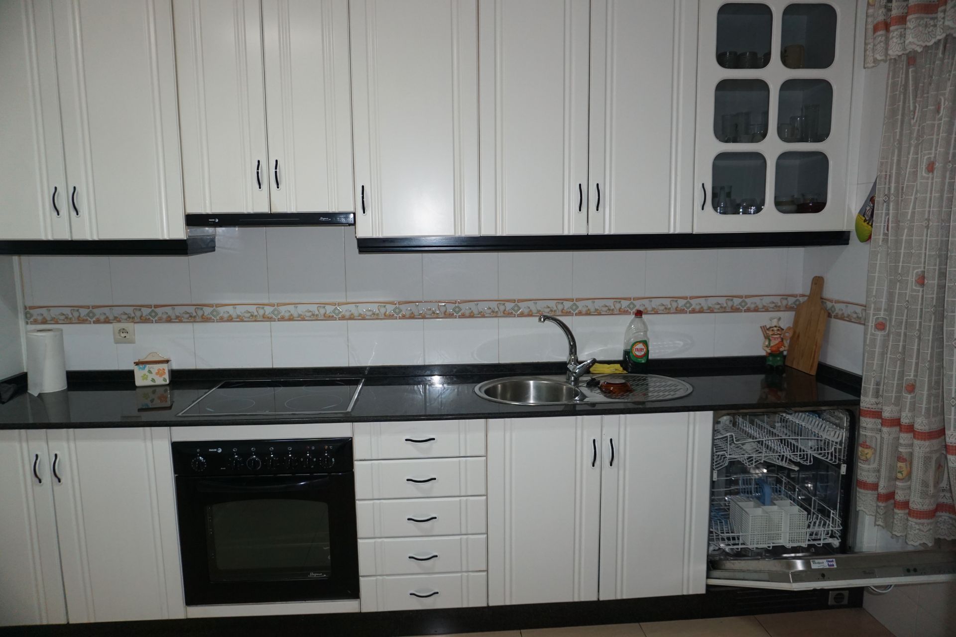 Kitchen of Flat for sale in Melide  with Furnished
