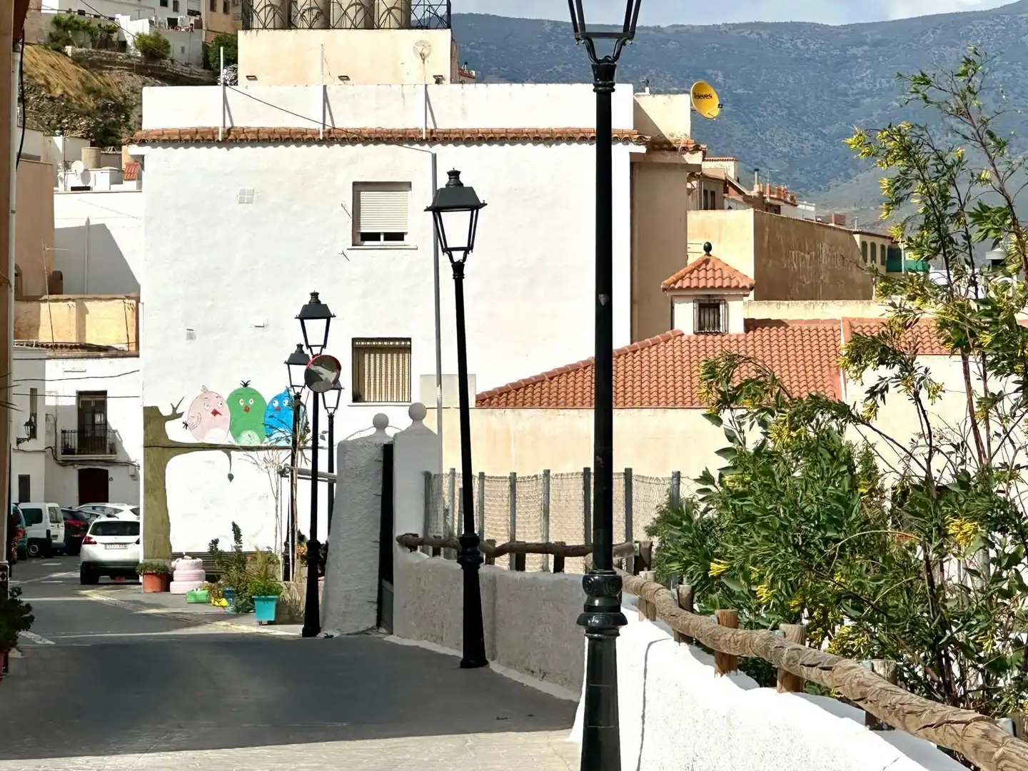 Vista exterior de Casa o chalet en venta en Abla con Terraza