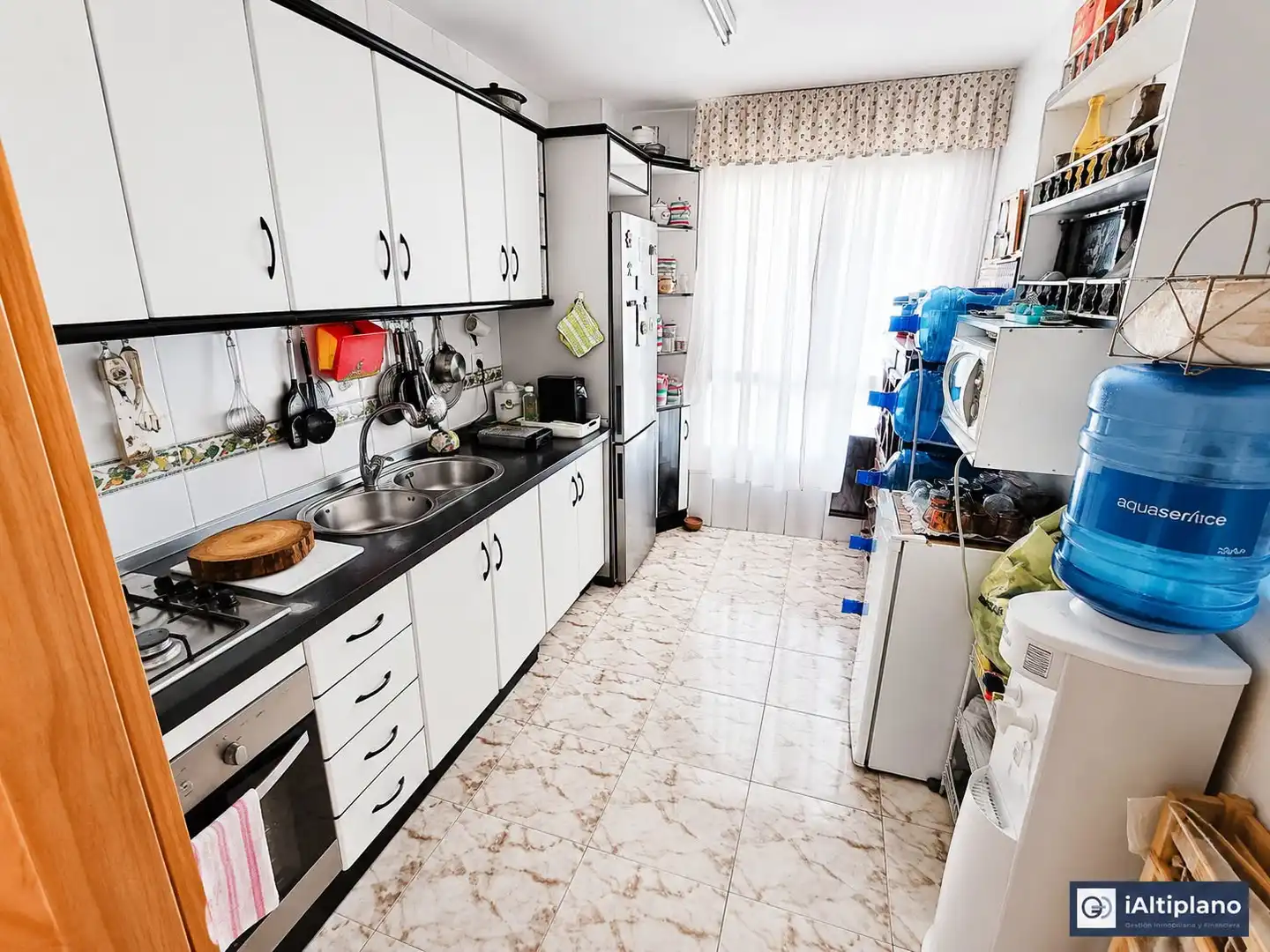 Kitchen of Flat for sale in Baza  with Heating and Furnished