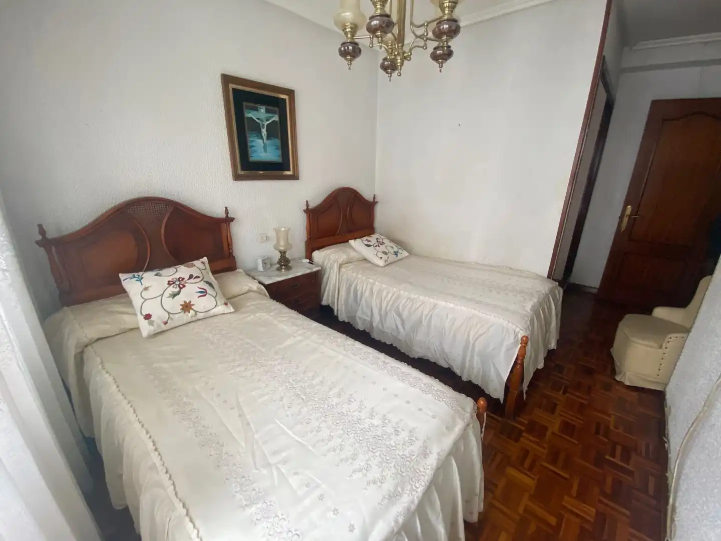 Schlafzimmer von Wohnung zum Verkauf in Oviedo  mit Heizung und Terrasse