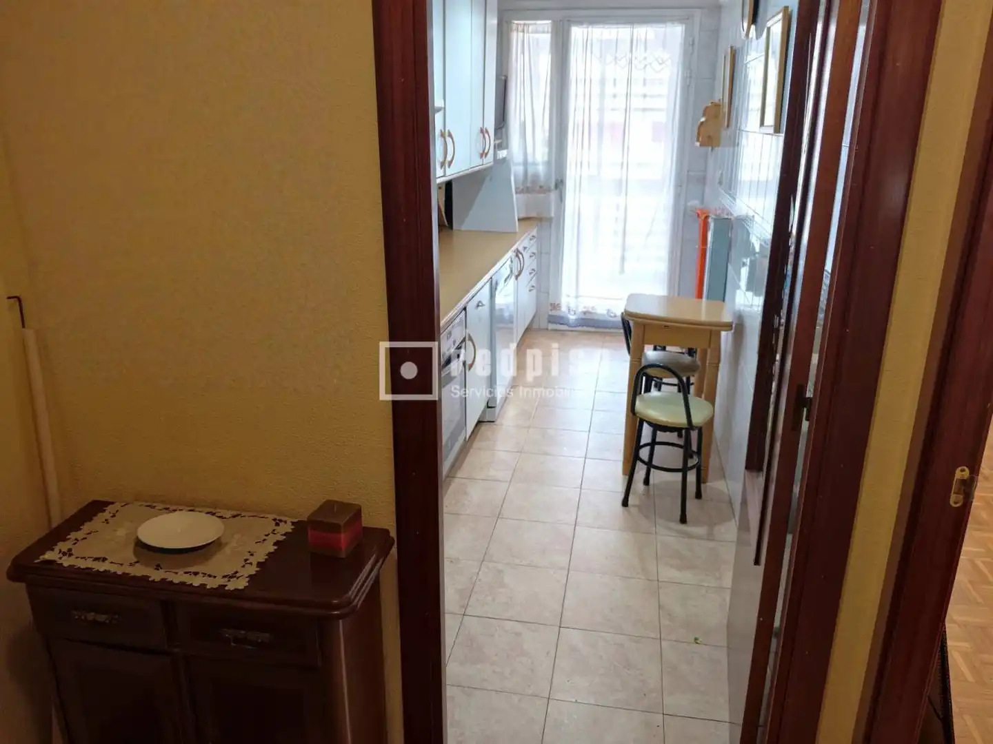 Kitchen of Flat for sale in Madrid  with Air Conditioner, Heating and Parquet flooring