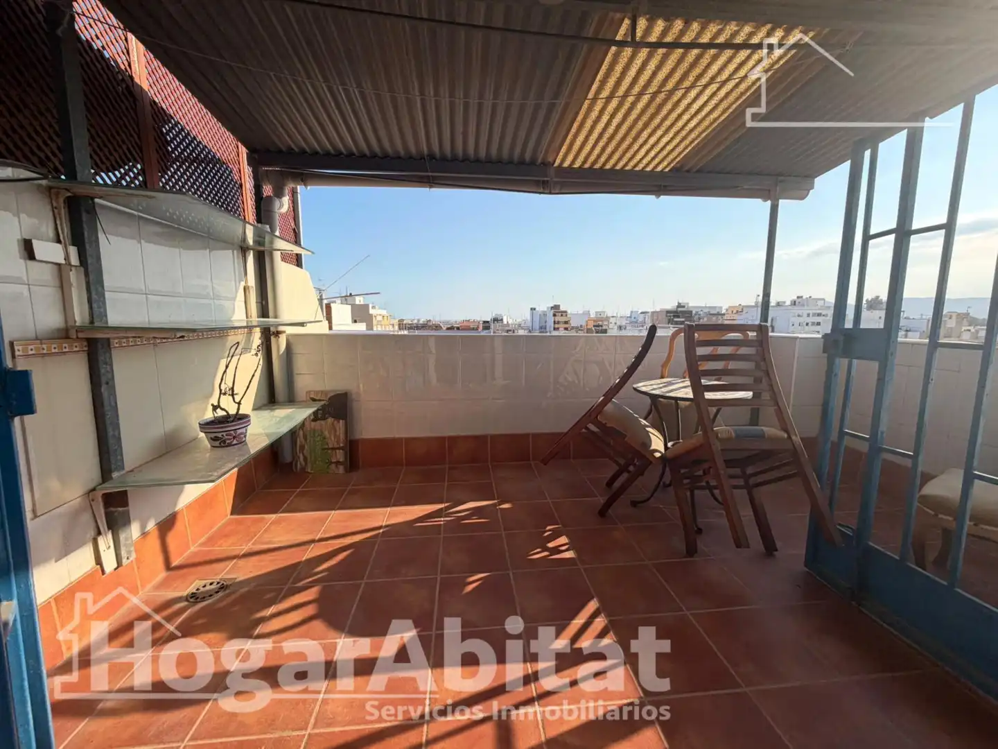Terraza de Ático en venta en Sagunto / Sagunt con Aire acondicionado, Terraza y Alarma