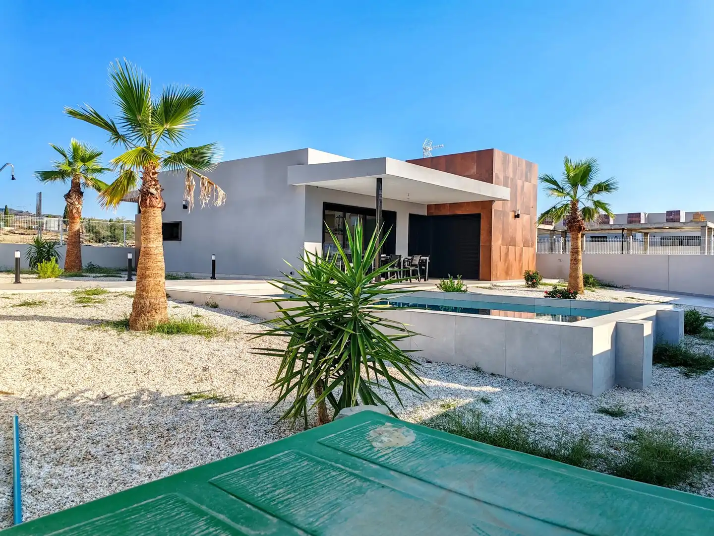 Exterior view of Houses for sale in Los Gallardos  with Air Conditioner, Heating and Private garden