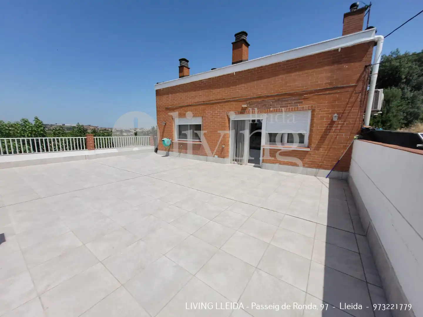 Terrassa de Casa o xalet en venda en Lleida amb Aire condicionat, Calefacció i Jardí privat