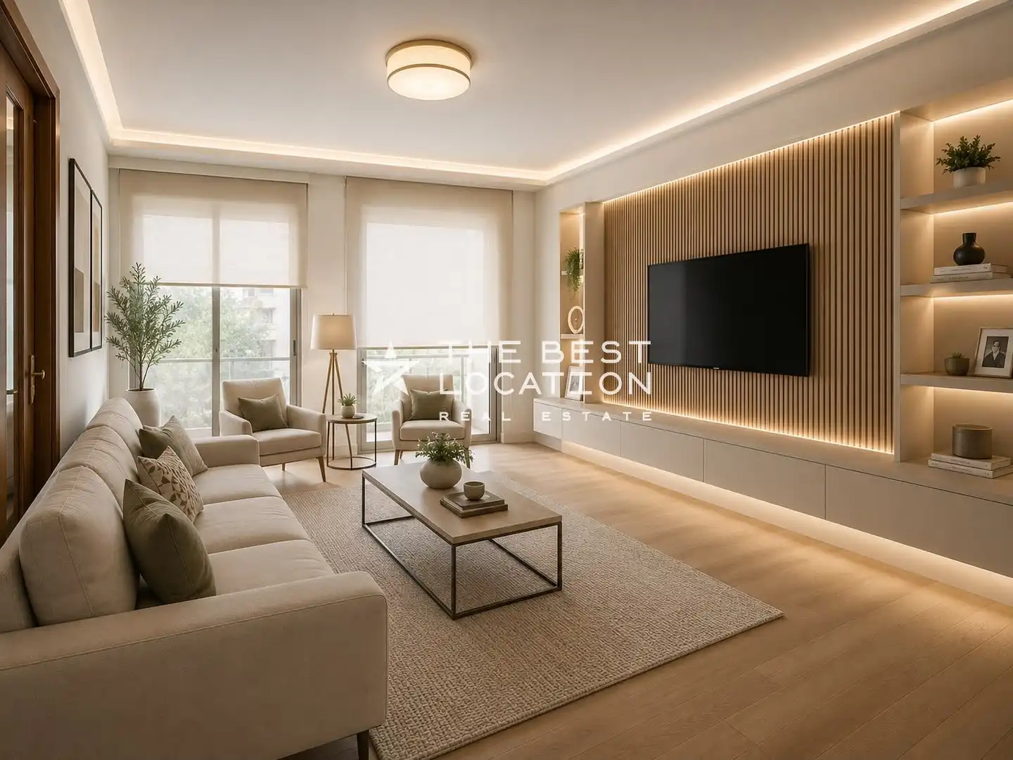 Sala de estar de Piso en venta en Madrid con Aire acondicionado, Calefacción y Jardín privado