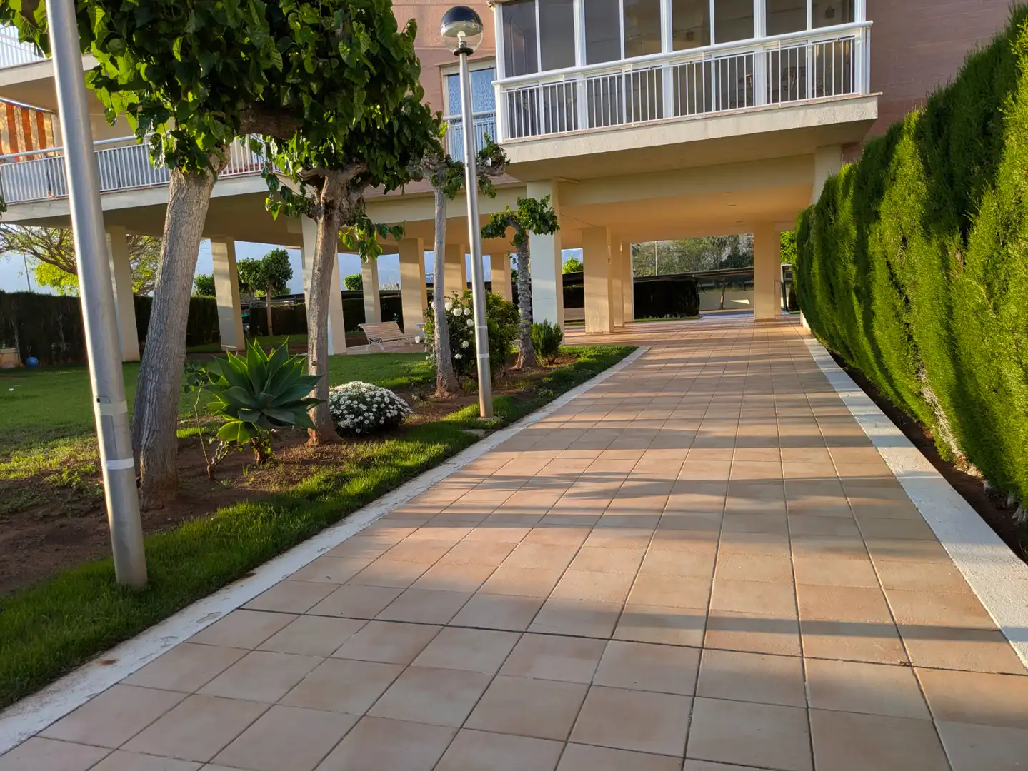 Terraza de Apartamento en venta en Benicasim / Benicàssim con Aire acondicionado, Jardín privado y Terraza