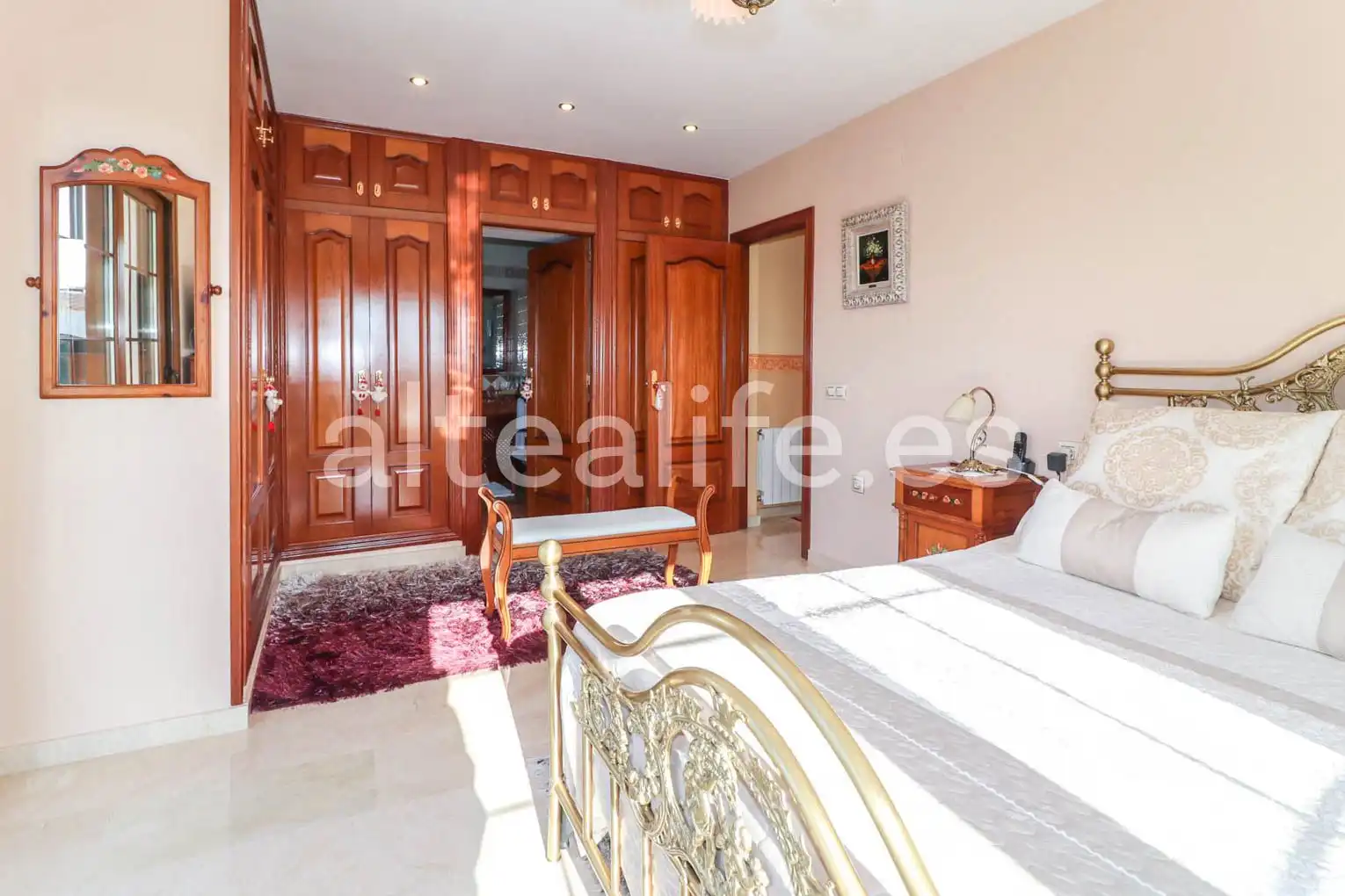 Habitación de Casa o chalet en venta en La Nucia con Aire acondicionado, Calefacción y Jardín privado
