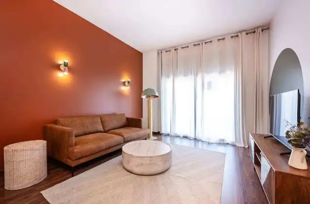 Sala de estar de Piso en venta en Barcelona con Aire acondicionado, Calefacción y Parquet