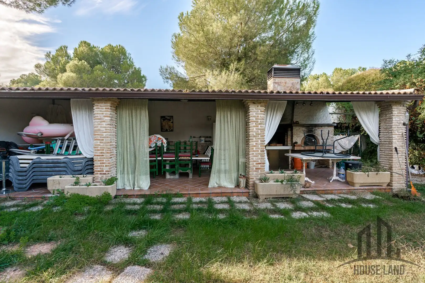 Jardí de Casa o xalet en venda en Uceda amb Calefacció, Jardí privat i Terrassa