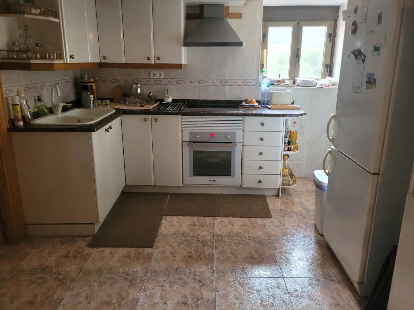 Cocina de Finca rústica en venta en Trévago con Calefacción, Terraza y Amueblado