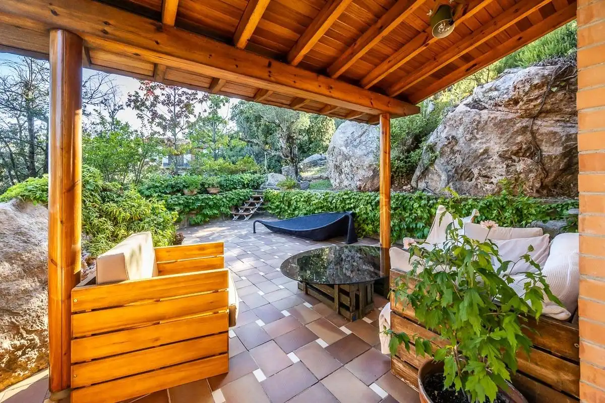 Terrassa de Casa o xalet en venda en Castellar del Vallès amb Calefacció, Jardí privat i Terrassa