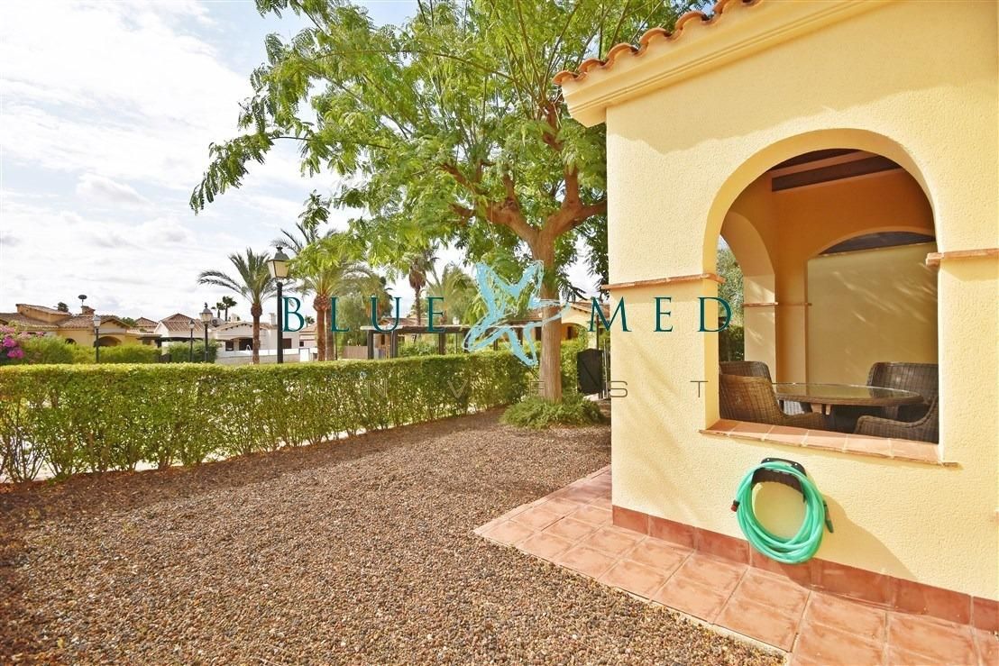 Vista exterior de Casa o xalet en venda en Fuente Álamo de Murcia amb Aire condicionat, Calefacció i Jardí privat