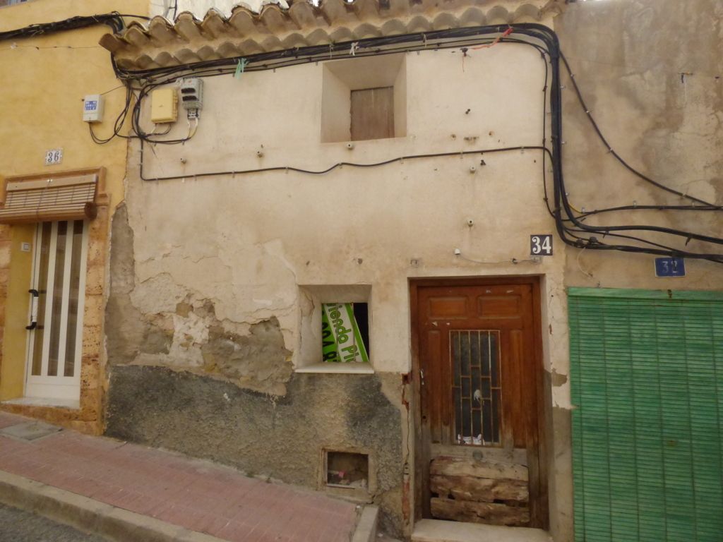 Vista exterior de Casa adosada en venta en Monóvar  / Monòver