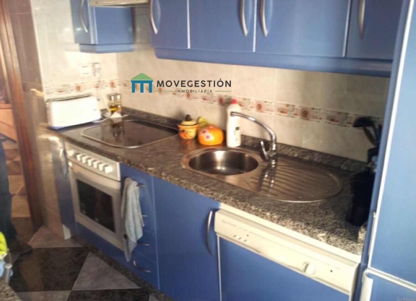 Kitchen of Flat for sale in Ubrique  with Air Conditioner and Terrace