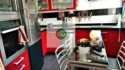 Cuina de Àtic en venda en Badajoz Capital amb Aire condicionat, Calefacció i Jardí privat