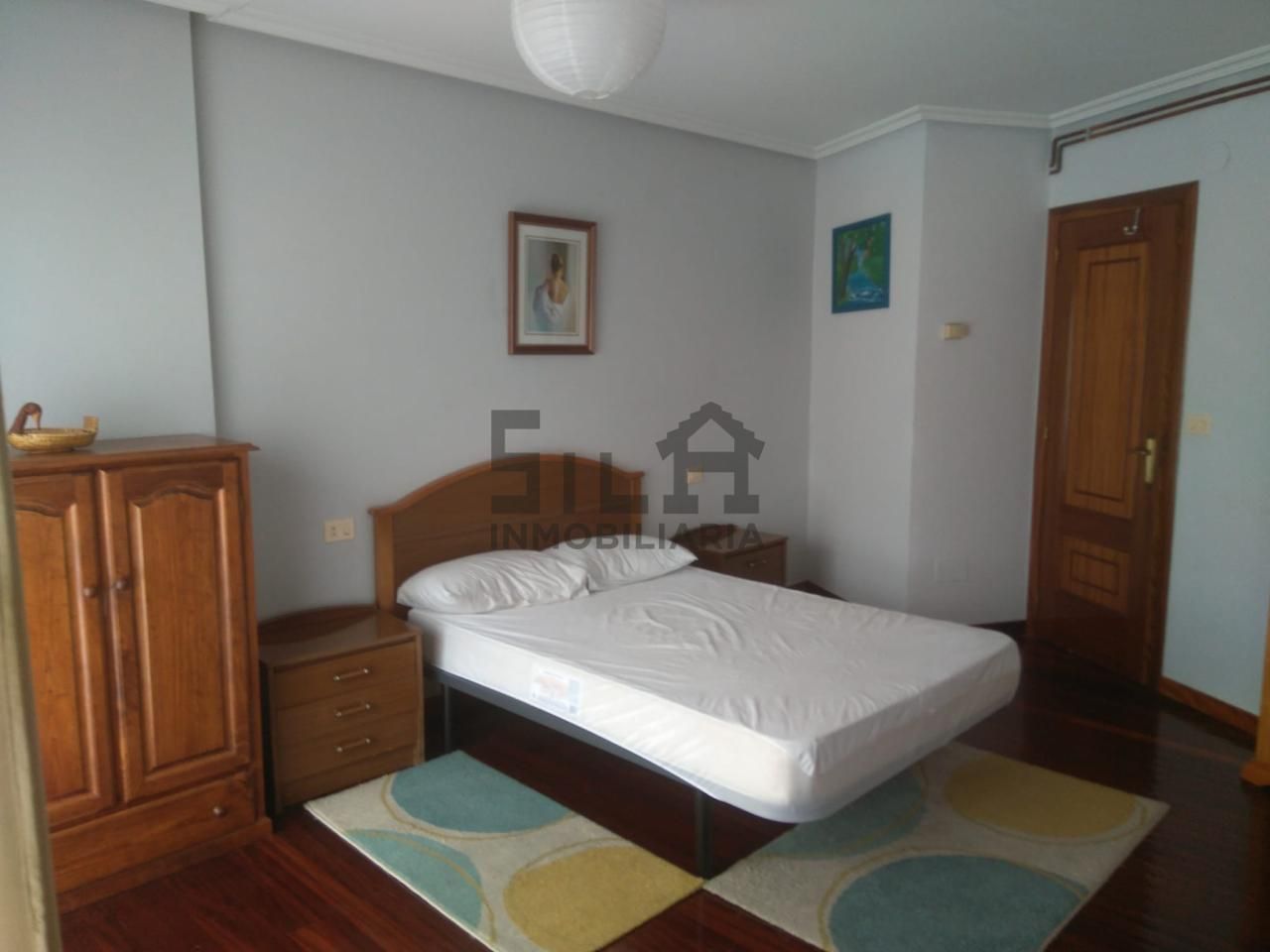 Bedroom of Flat to rent in Ourense Capital   with Heating, Terrace and Furnished