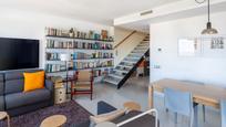 Living room of Attic for sale in Sant Pere de Ribes  with Air Conditioner, Terrace and Balcony