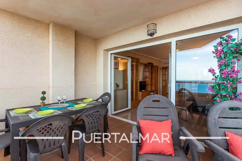Balcony of Flat for rent in El Campello  with Air Conditioner, Heating and Terrace