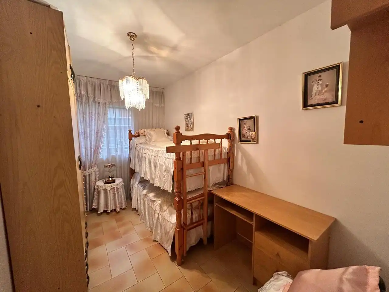 Bedroom of Flat for sale in Mataró  with Air Conditioner and Terrace