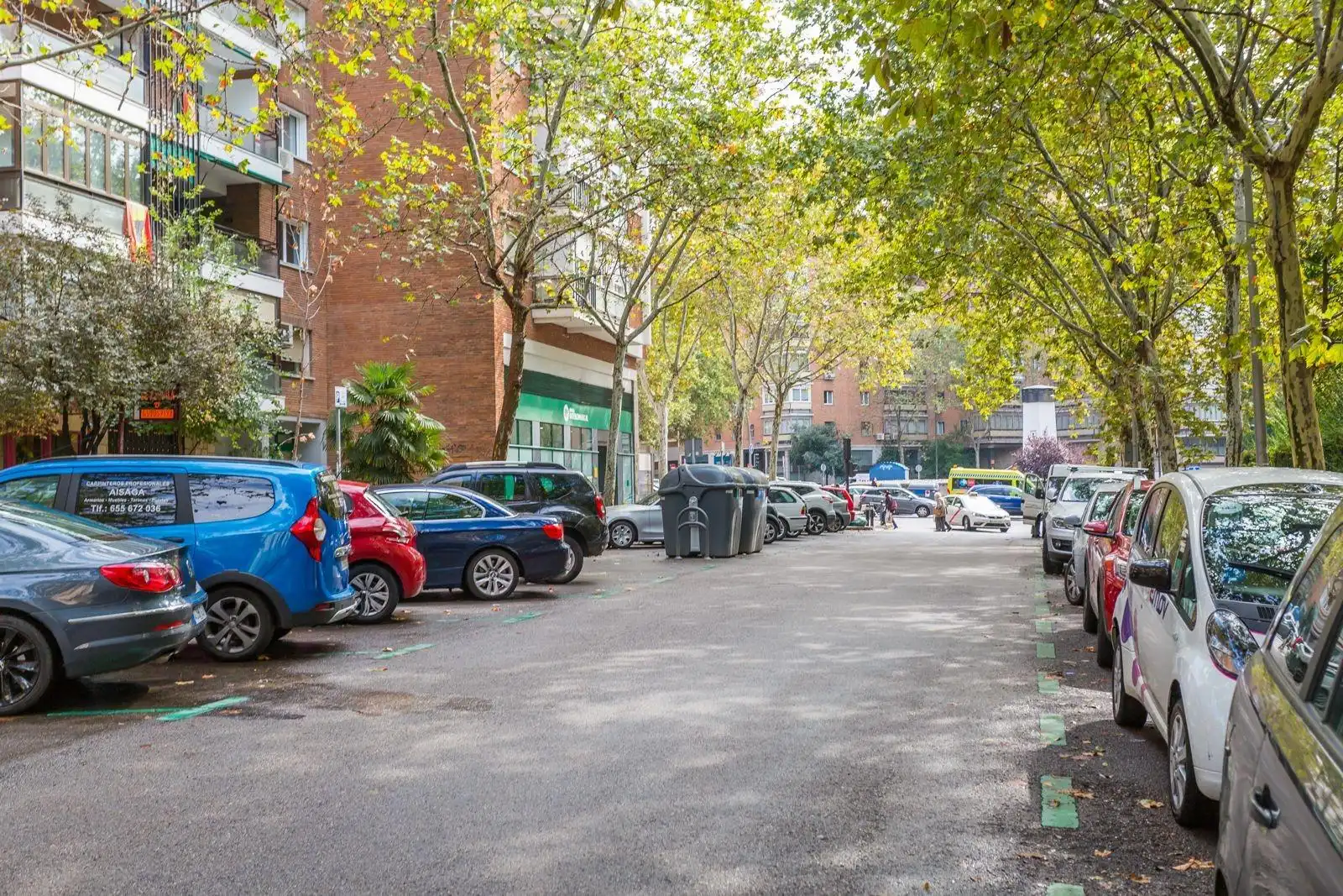 Parking de Piso de alquiler en Madrid con Aire acondicionado, Calefacción y Terraza