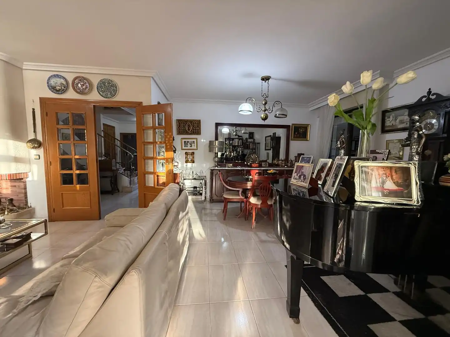 Sala d'estar de Casa o xalet en venda en Santa Marta de Tormes