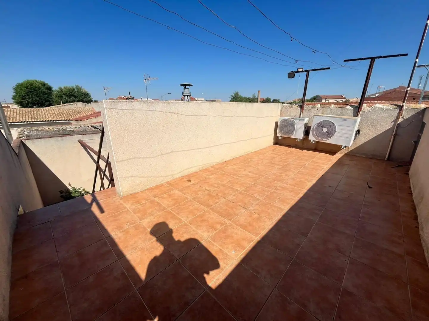 Terraza de Casa o chalet en venta en Torralba de Calatrava con Aire acondicionado, Calefacción y Jardín privado