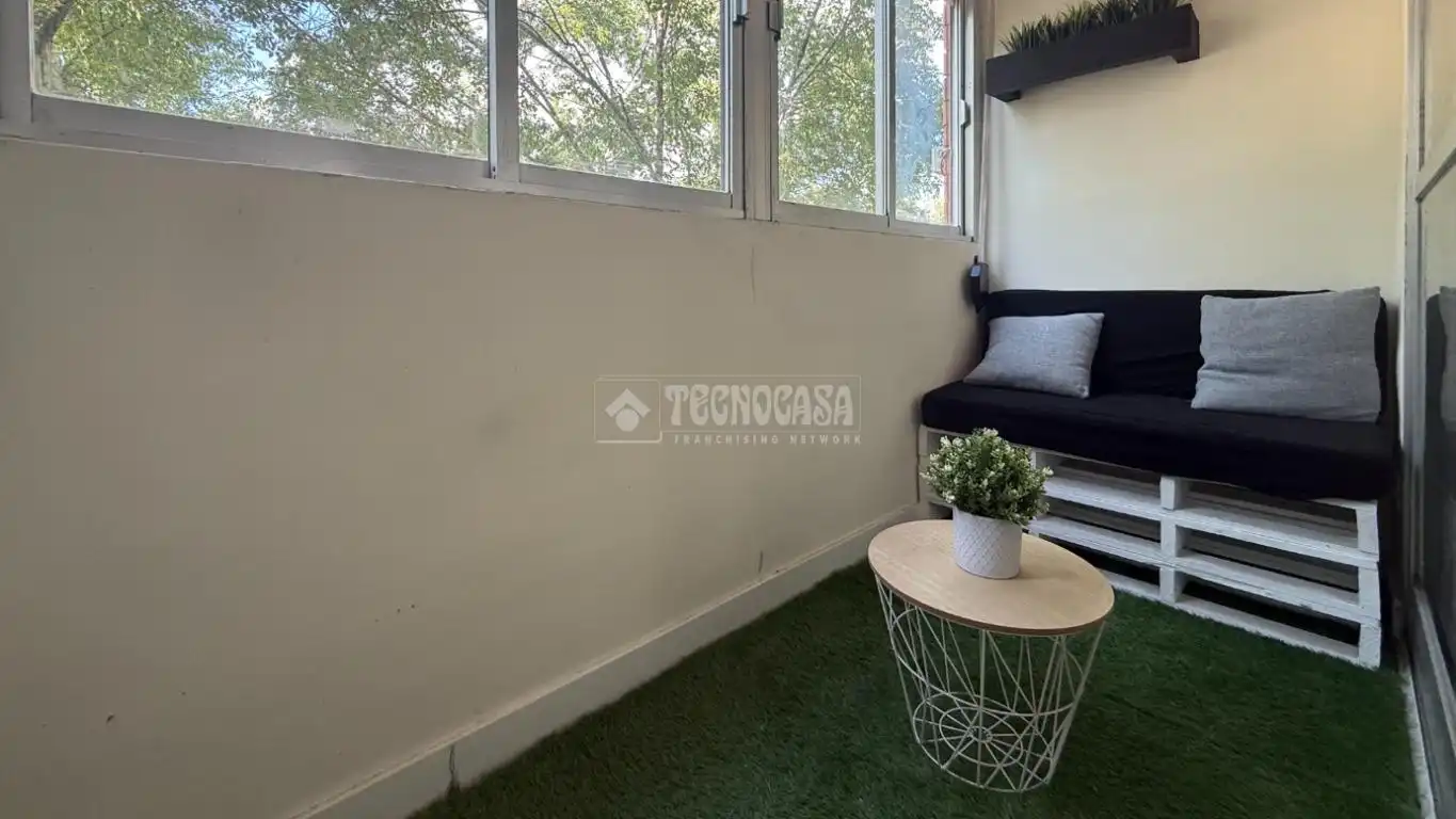 Terraza de Piso de alquiler en Madrid