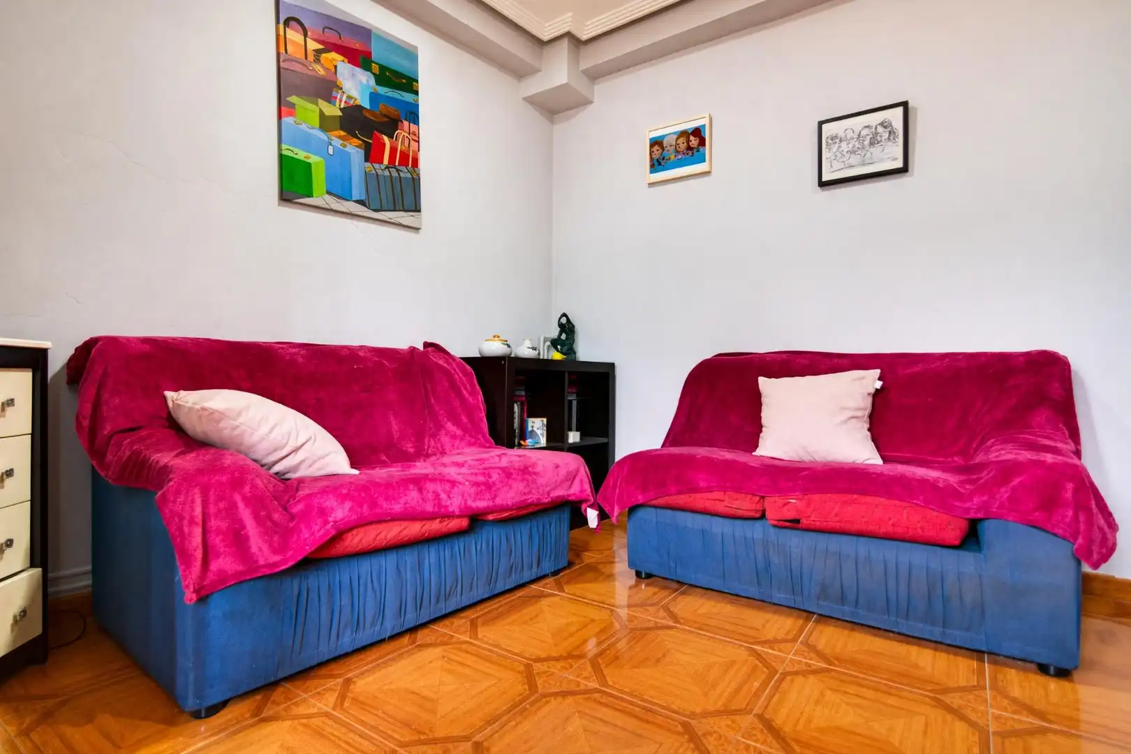 Wohnzimmer von Wohnung zum Verkauf in Aller, Asturias
