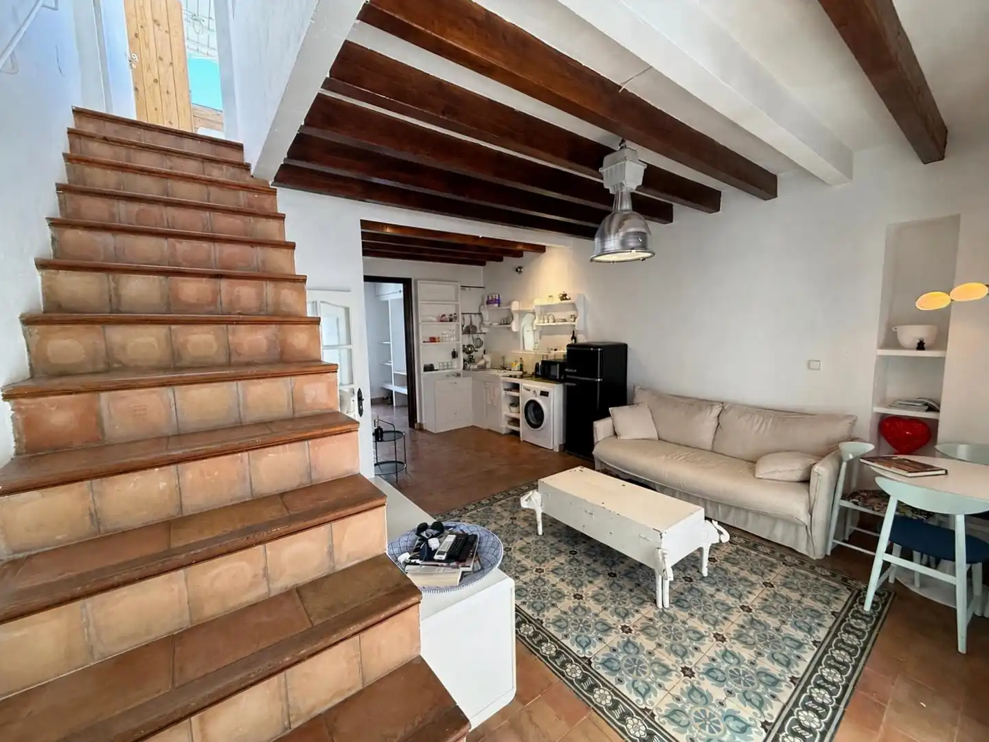 Sala d'estar de Apartament en venda en Eivissa amb Aire condicionat, Calefacció i Terrassa