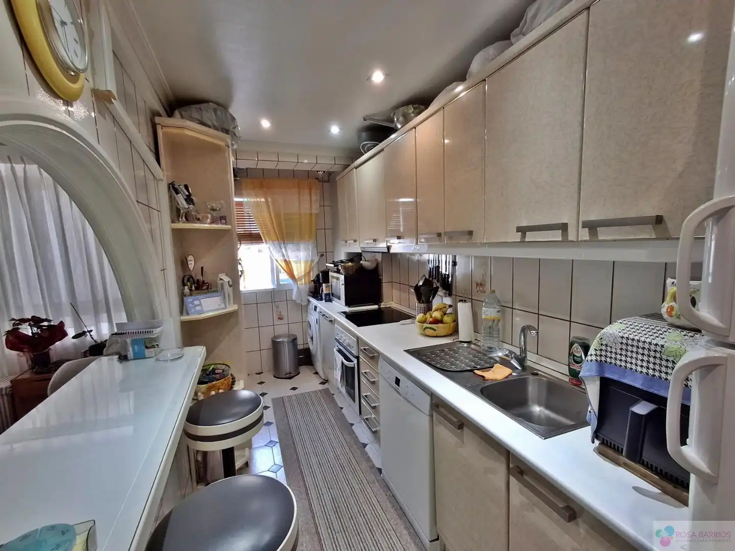 Küche von Wohnung zum Verkauf in Marbella mit Klimaanlage, Terrasse und Möbliert