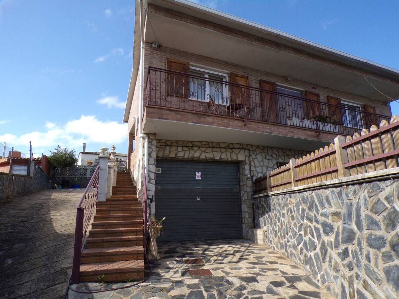 Vista exterior de Casa o xalet en venda en Maçanet de la Selva amb Aire condicionat, Calefacció i Jardí privat
