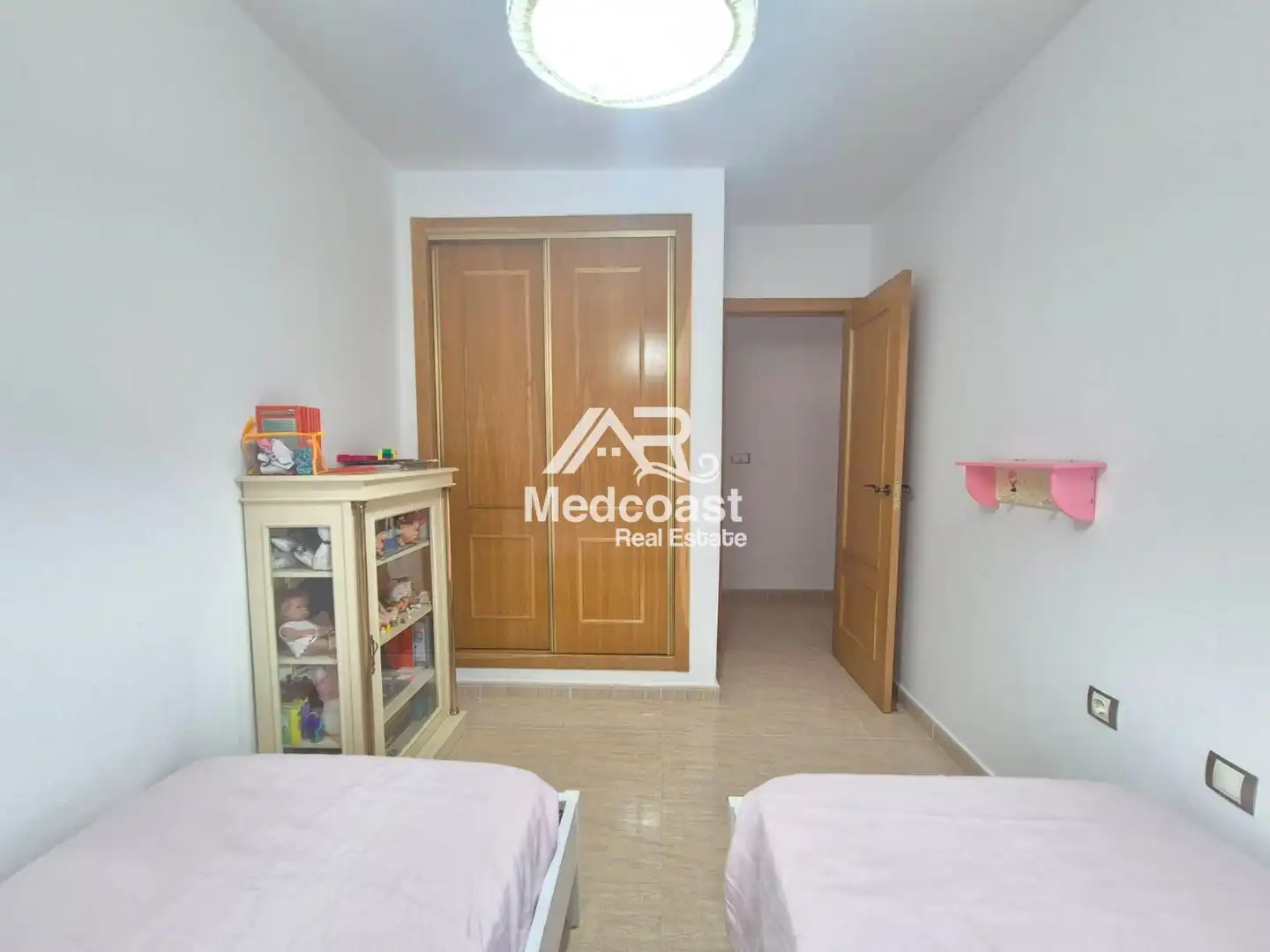 Schlafzimmer von Wohnung zum Verkauf in Pulpí mit Klimaanlage, Terrasse und Schwimmbad
