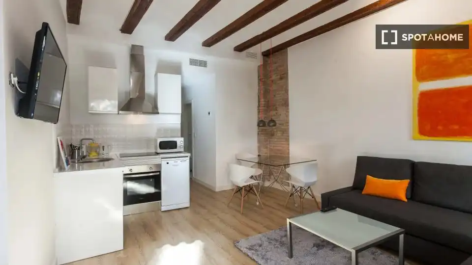 Cocina de Piso de alquiler en Mislata con Aire acondicionado, Calefacción y Amueblado
