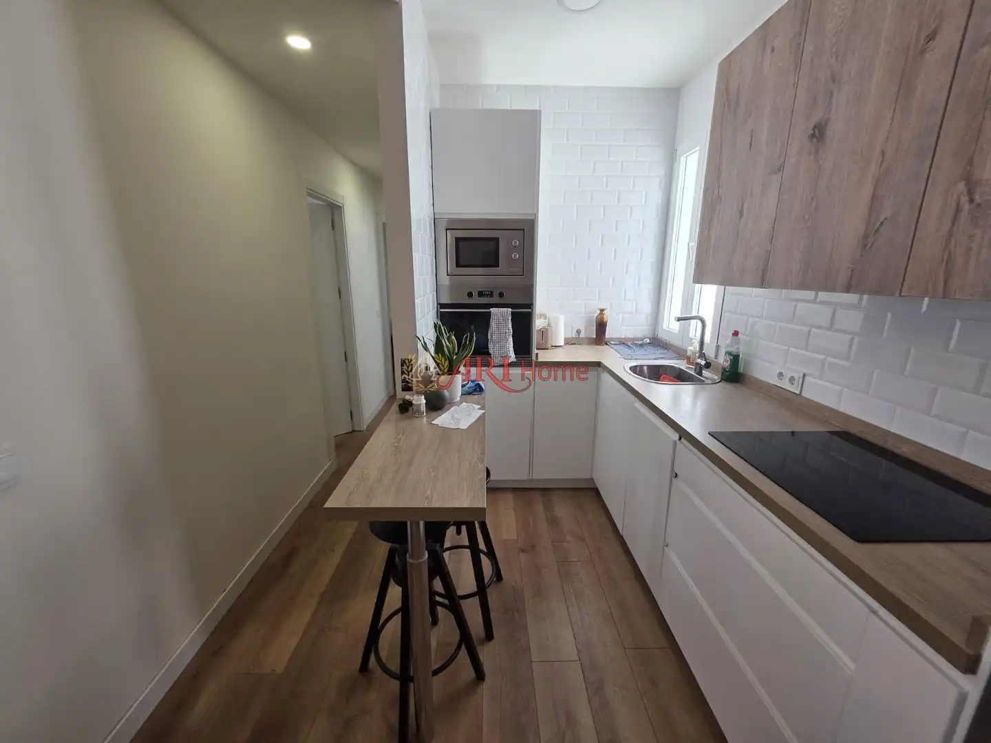 Kitchen of Flat for rent in Madrid  with Air Conditioner, Heating and Furnished