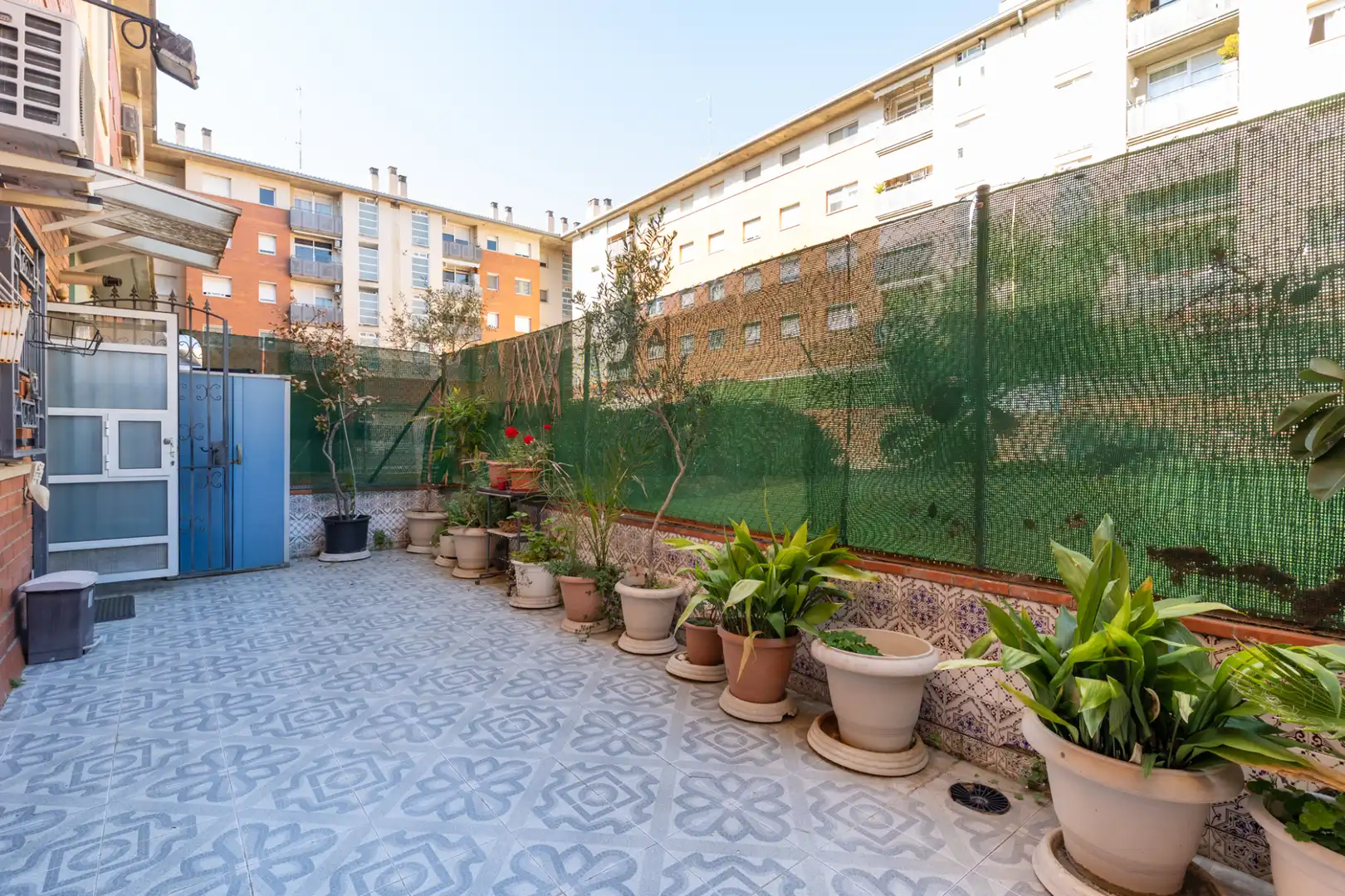 Terrasse von Wohnung zum Verkauf in Terrassa mit Klimaanlage, Heizung und Terrasse