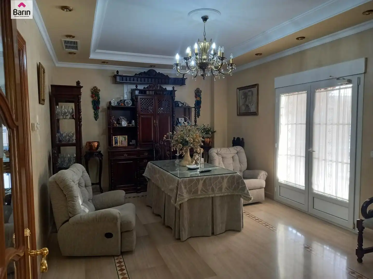Living room of Houses for sale in Córdoba  with Air Conditioner, Private garden and Terrace