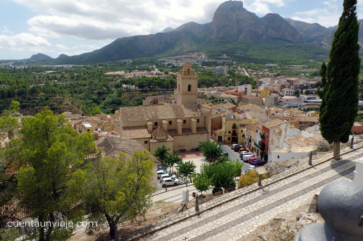 Vista exterior de Finca rústica en venta en Polop