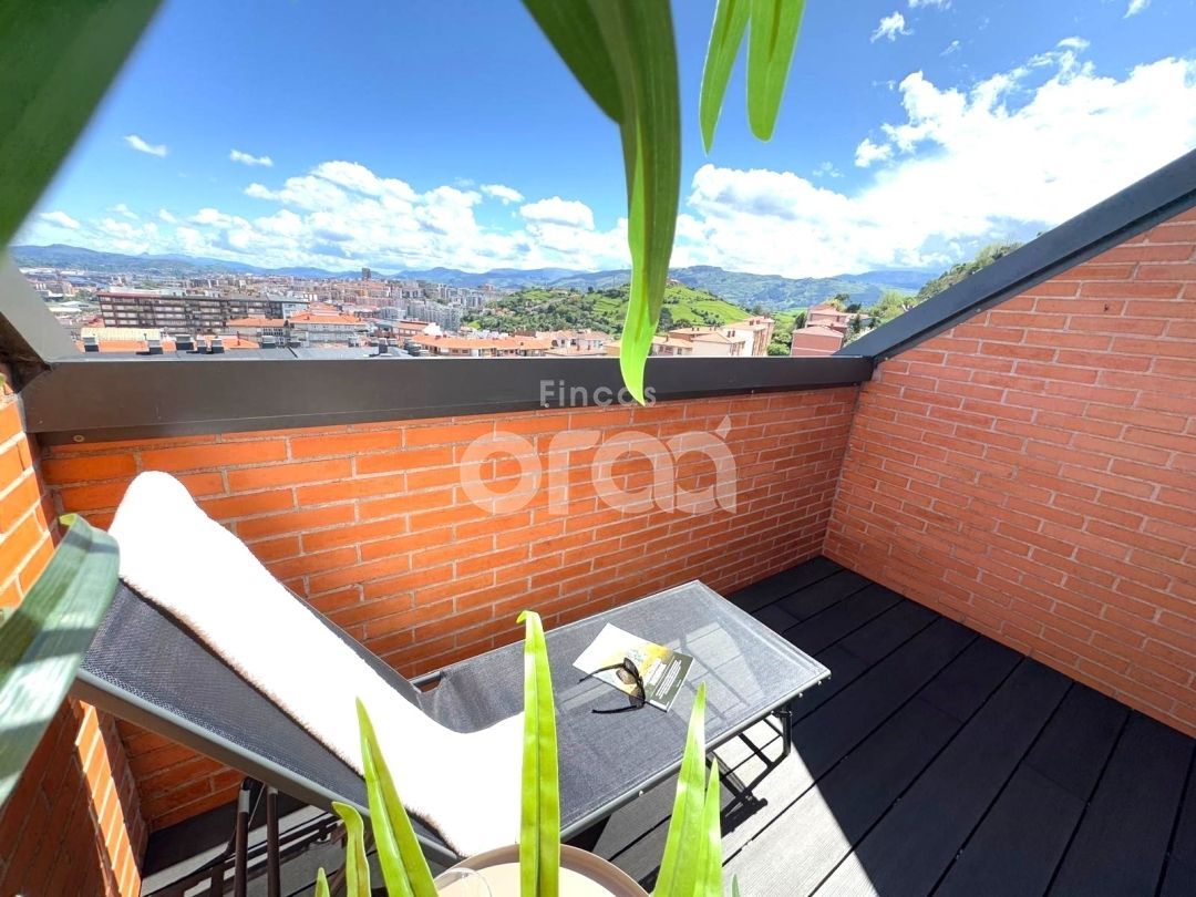 Terraza de Dúplex en venta en Santurtzi  con Calefacción, Terraza y Trastero