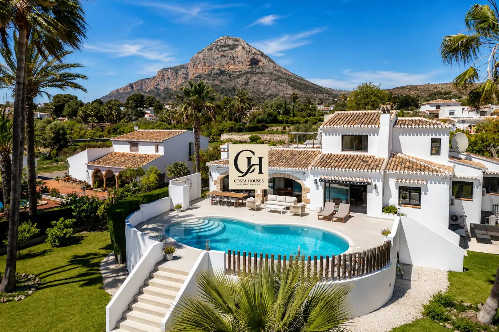 Garden of Houses for sale in Jávea / Xàbia  with Air Conditioner, Heating and Private garden